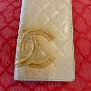 Authentic Chanel Cambon Quilted Bilfold